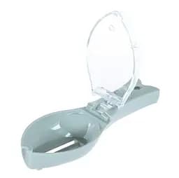 Рибочистка пластикова з контейнером 16 см, Kitchen Master Сірий 85688