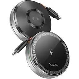 БЗП Hoco CQ18 Flash 2in1 Magnetic + iWatch (with retractable cable Type-C) Silver
