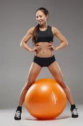 М'яч для фітнесу (фітбол) Power System PS-4018 Ø85 cm PRO Gymball Orange (PS-4018OR-0) - мініатюра 5