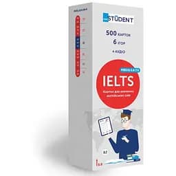 Настольная игра English Student Карточки для изучения английского языка English Student IELTS уровень 5.0-7.0 (укр.) (591225986)