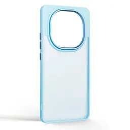 Противоударный чехол для Xiaomi Redmi Note 15 4G/Note 15 5G Poco M8 5G, Frame, голубой, панель-накладка, термополиуретан TPU + поликарбонат PC, защита всего корпуса, защита кнопок и камеры, устойчив к деформациям, ArmorStandart (ARM90012) - мініатюра 2
