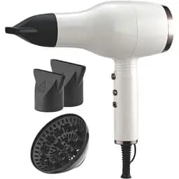 Фен для укладання волосся XPRO 37002 професійний з насадками білий (41008-DSP-37002)