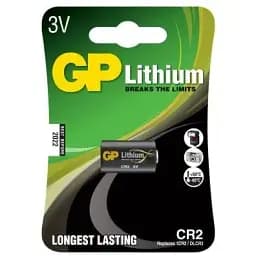 Батарейка GP CR2 Lithium FOTO 3.0V (CR2-U1 / 4891199006999)