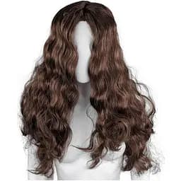 Перука Принцеса Лея, блискучий, карнавальний