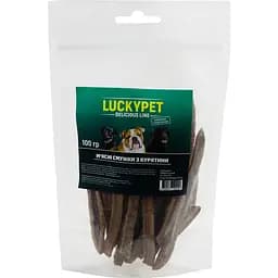 Лакомства для собак Lucky Pet Мясные полоски из курятины 100 г