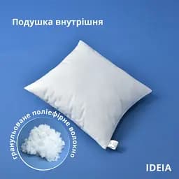 Подушка Ideia 45х45 см 3 шт. (8-29572 білий) - мініатюра 2