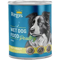 Влажный корм для собак Regis с птицей 415 г