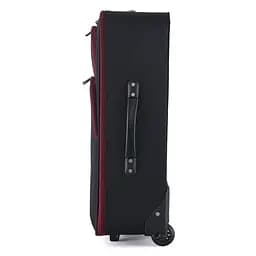 Валіза Semi Line 24 дюйми (M) дюйми (M) Black/Red Lines (T5680-2) - мініатюра 3