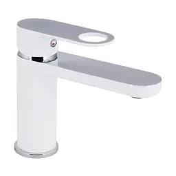 Смеситель для умывальника Qtap Jay QTJAY270CRW45551 Chrome/White Белый