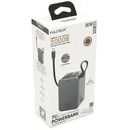 Повербанк Powerbank FULLTECH FP33 for notebook 20000mAh QC3.0 PD 70W - мініатюра 4