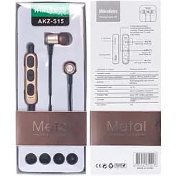 Навушники Akzenta Bluetooth AKZ-S15 бездротові гарнітура