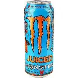 Уцінка. Напій енергетичний безалкогольний Monster Energy Mango Loco 0.5 л (896727)