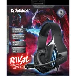 Гарнітура Defender Rival Black (64565) (6857925) - мініатюра 3