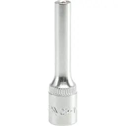 Головка торцева 6-гранна Yato подовжена квадрат 1/4" М= 4 мм L= 50 мм (YT-1413)