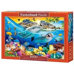 Пазл Castorland Дельфины в тропиках 1000 эл. (C-104611)