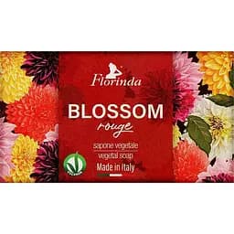 Мыло натуральное Florinda Красные цветы 200 г