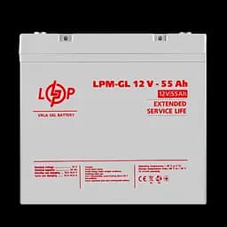 Акумулятор гелевий LPM-GL 12 V - 55 Ah