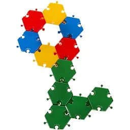 Мозаика-пазл Colorplast Ø60 мм №3 (40шт.) 1-144