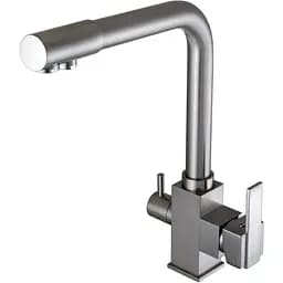 Змішувач для кухні під осмос Globus Lux Lazer GLLR-0100-8-STSTEEL (14965)