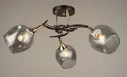 Декоративная люстра Valeso V W3009/3 Black Gold на 3 плафона