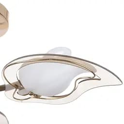 Люстра стельова Brille класична E14 40W G (LK-341C/3) - мініатюра 3