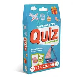 Настільна карткова гра для дітей "Вікторина: Вгадай предмет!" DoDo Toys 301245