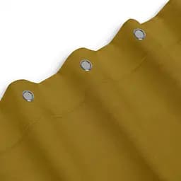 Шторка для душу та ванної Cosas з кільцями 180х200 honey, гірчичний (ShowerCurtains_25Honey_DUK_180x200_Hook) - мініатюра 5