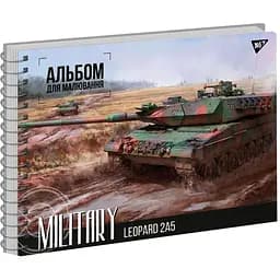 Альбом для малювання Yes Military Leopard, А4, 20 аркушів (130551)