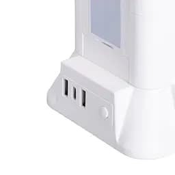 Мережевий фільтр-подовжувач TOWER 6 розеток LED-лампа 3USB + 1PD 4,8 метра Yiwu HP-5-3MF - мініатюра 21