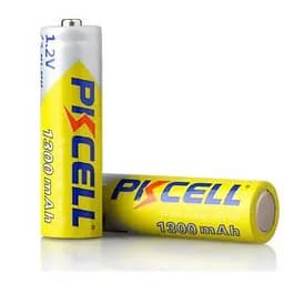 Акумулятори Pkcell  AA LR06 набір комплект 2 штуки 1300 mAh - мініатюра 2