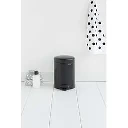 Відро для сміття Brabantia Pedal Bin чорне 3 л (113321) - мініатюра 8
