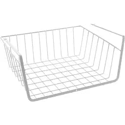 Навісна полиця-кошик для зберігання Ringel Raum 28х25х14 см біла (RG-006w)