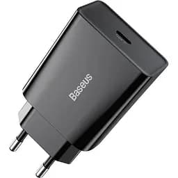 Зарядний пристрій Baseus Speed Mini Quick Charger 1C 20W EU black (CCFS-SN01)
