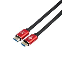 Кабель Atcom HDMI - HDMI V 2.0 (M/M), 4K, 2 м, чорний/червоний пакет  (24942) - мініатюра 2