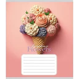 Зошит учнівський "Квілінг" 024-550375K-2 в клітинку, 24 аркуші