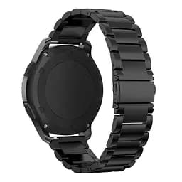 Металевий ремінець Watchbands Stainless Premium для Samsung Galaxy Watch 46mm Silver - чорний (WB006METALBLACK-2021-2) - мініатюра 2