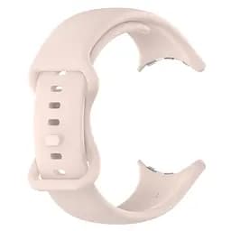 Силіконовий ремінець на смарт годинник Google Pixel Watch 41mm/2 41mm/3 41mm/4 41mm, Silicone, pink sand, зі зручною застібкою, на фітнес браслет, ArmorStandart (ARM75436) - мініатюра 3