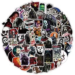 Стікерпак Хорор Набір наклейок GeekLand Horror 100 штук