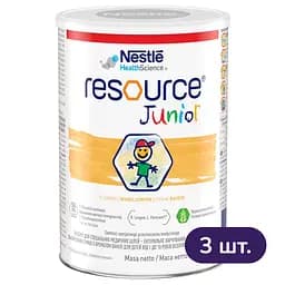 Суха молочна суміш Nestle Resource Junior 1.2 кг (3 шт. х 400 г)