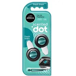 Ароматизатор в авто Aroma Car Scented Dot Double Fresh linen (5904224120139)