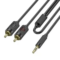 Кабель rca 3.5 мм Hoco UPA28 перехідник адаптер - мініатюра 5