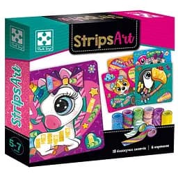 Набор для творчества Vladi Toys Strips Art Счастливые мордочки, укр. язык (VT4433-13)