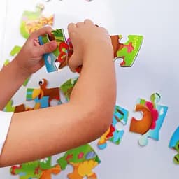 Пазли на магніті Vladi Toys Мої перші ігри Курочка та курча А5 12 елементів (VT3205-78) - мініатюра 4