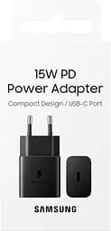 Мережевий зарядний пристрій 15W Black Samsung teh0026814 - мініатюра 4