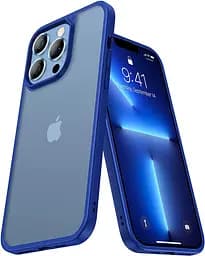 Чехол CASEKOO Frosted для iPhone 13 Pro Mil-grade Slim Fit, матовый полупрозрачный противоударный