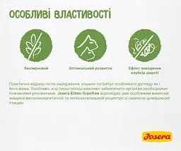 Сухий корм для кошенят Josera Kitten Grainfree, 400 г - мініатюра 4