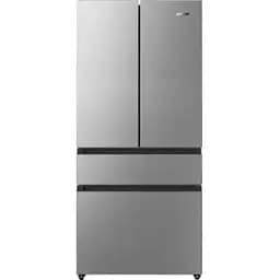 Холодильник Gorenje SBS, франц.дверцята, 182x80x71см, 2 дв., Х-302л, М-178л, A+, NF+, Інвертор, Дисплей, Сірий