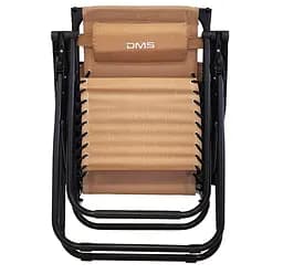 Розкладне садове крісло-шезлонг DMS GLS-120B Black - мініатюра 5