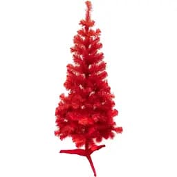 Ялинка штучна Devilon Вікторія 120 см червона (МВ-120/2)