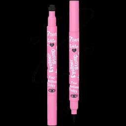 Подводка-штамп для глаз 7 Days Your emotions today cute, тон 208 Eyeliner&Heart black, 2мл (6955050900043)